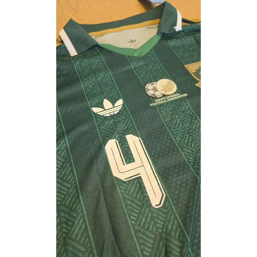 World Cup South Africa National Team 2026 Green Jersey Mokoena XL Fits Like L